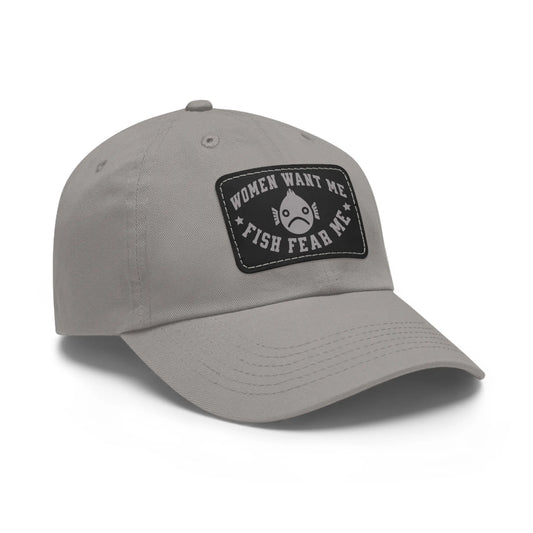 Women Want Me Fish Fear Me Dad Hat