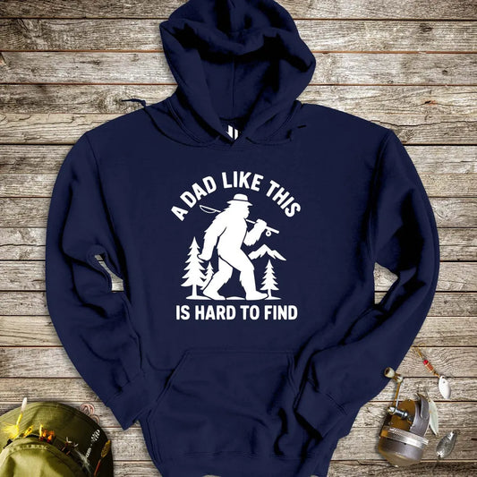 A Dad Like This Is Hard to Find Hoodie - FISH - ROOM LLC