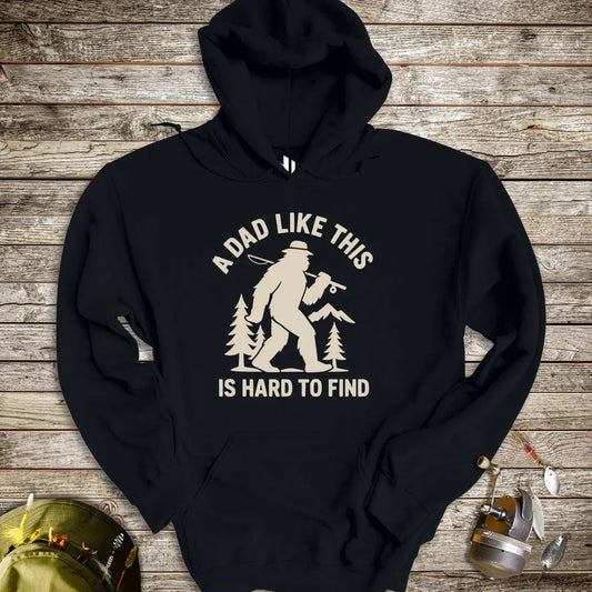 A Dad Like This Is Hard to Find Hoodie - FISH - ROOM LLC