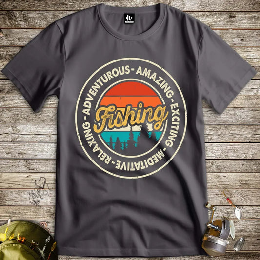 Adventurous Fishing Tee - FISH - ROOM LLC