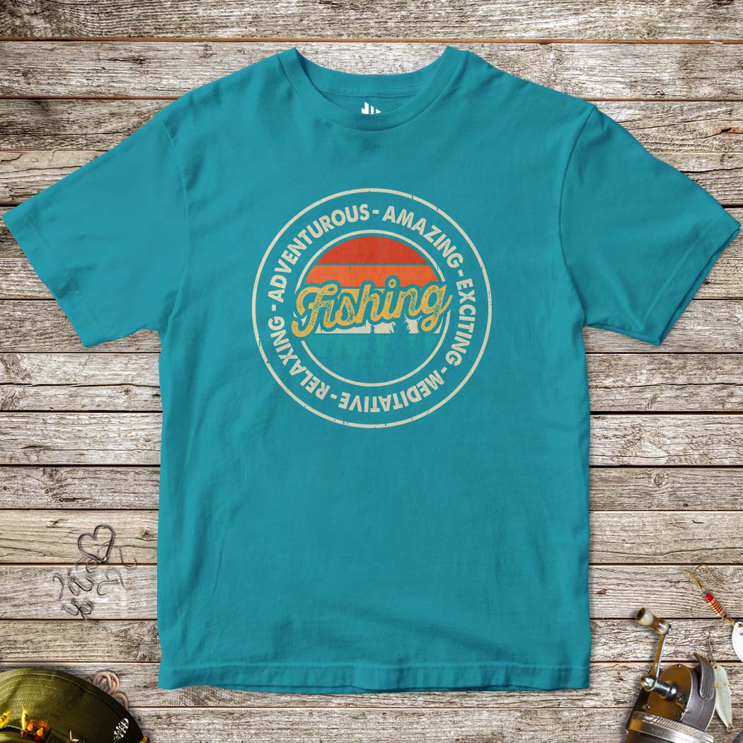 Adventurous Fishing Tee for Kids - FISH - ROOM LLC