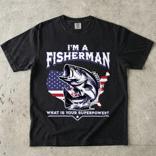 Fisherman Superpower T-Shirt