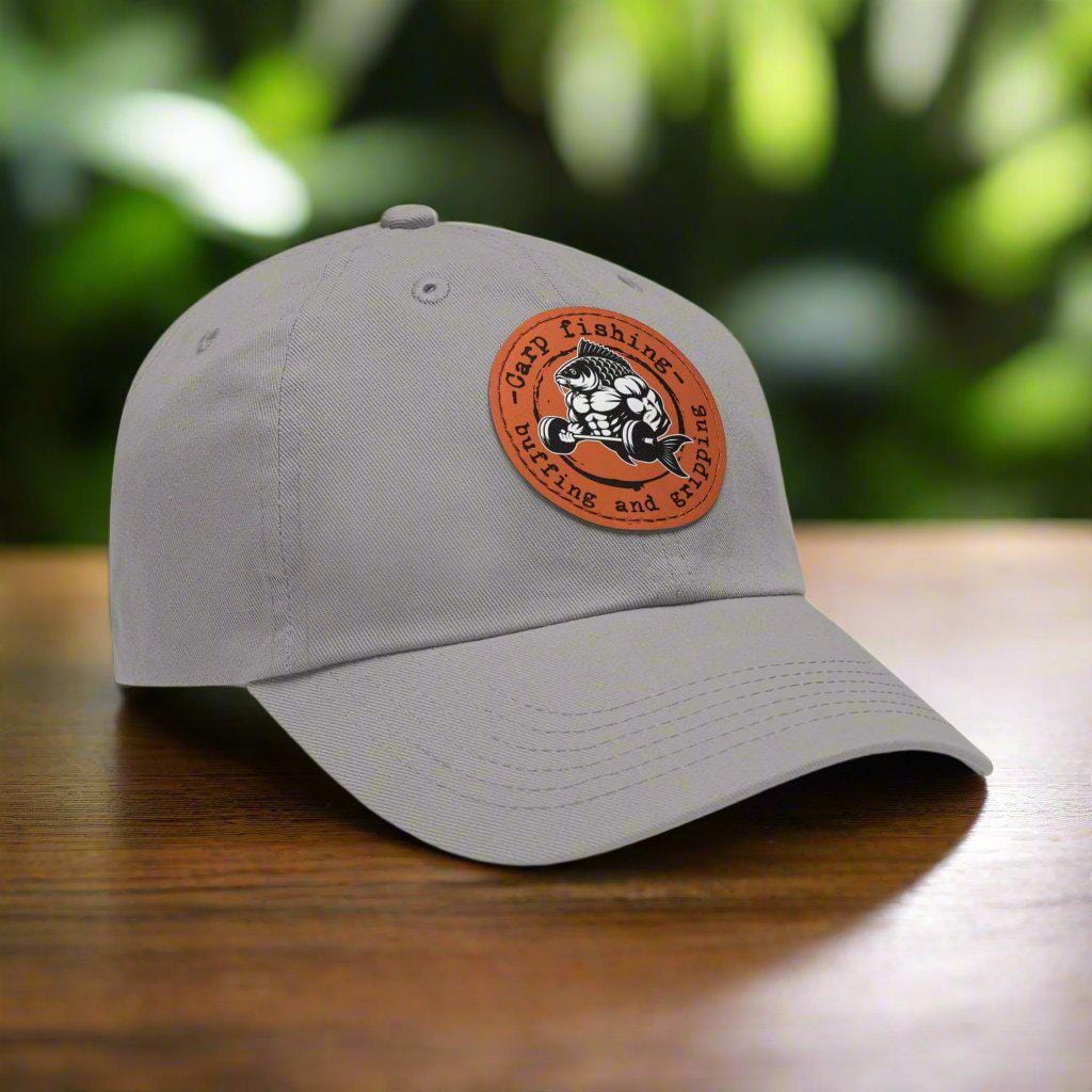Carp Fishing, Buffing and Gripping Dad Hat - FISH - ROOM LLC