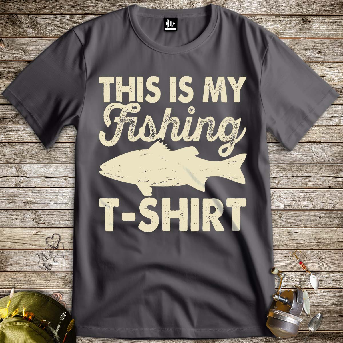 This Is My Fishing Tee-funny fishing t shirt-FISH-ROOM LLC