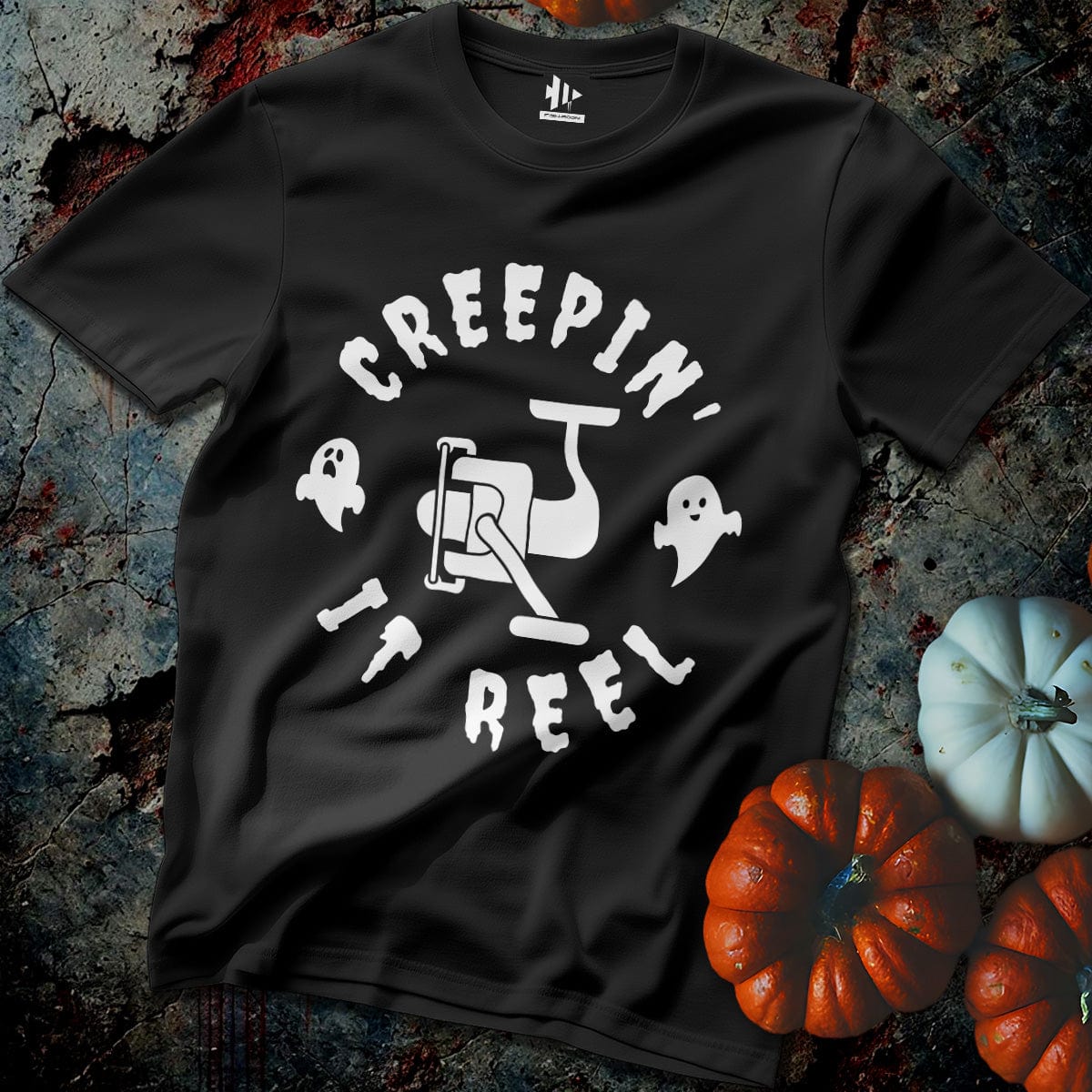 Creepin' It Reel Tee-funny fishing t shirt-FISH-ROOM LLC