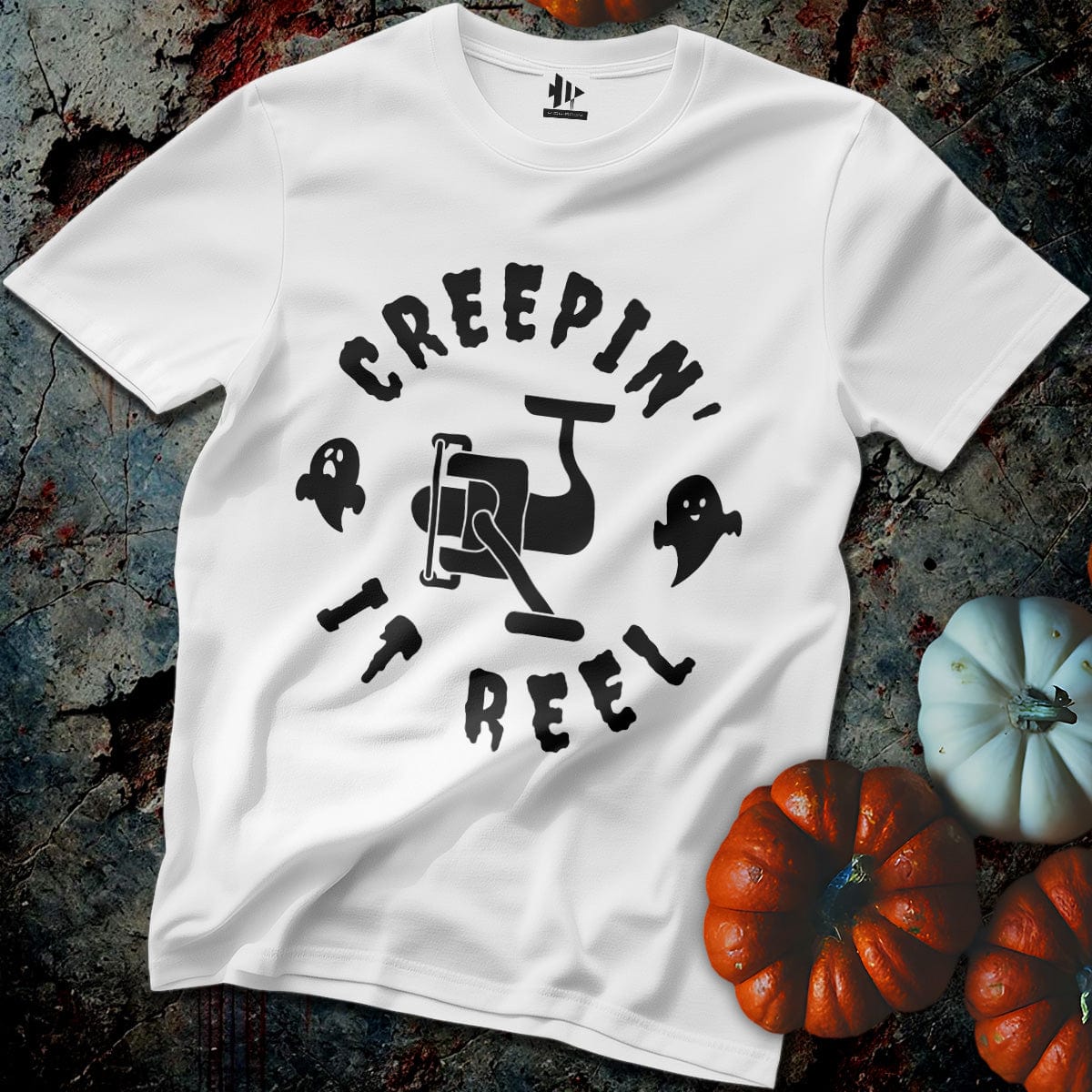 Creepin' It Reel Tee-funny fishing t shirt-FISH-ROOM LLC