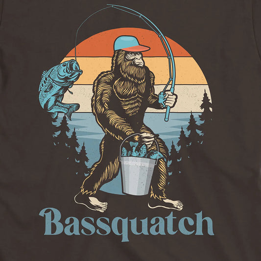 Dark Chocolate, Bassquatch Tee – fish-room