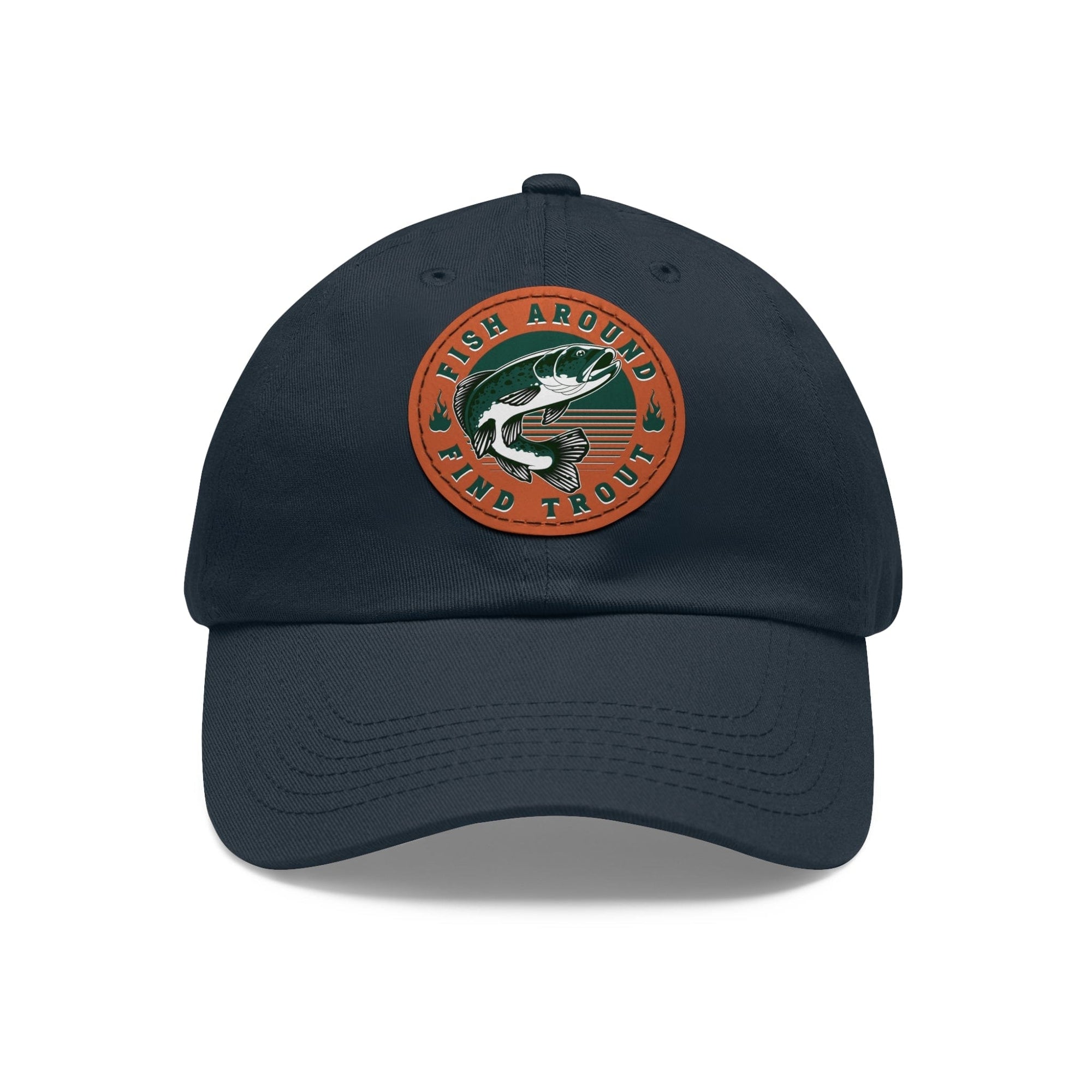 Fish Around find Trout Dad Hat - FISH - ROOM LLC
