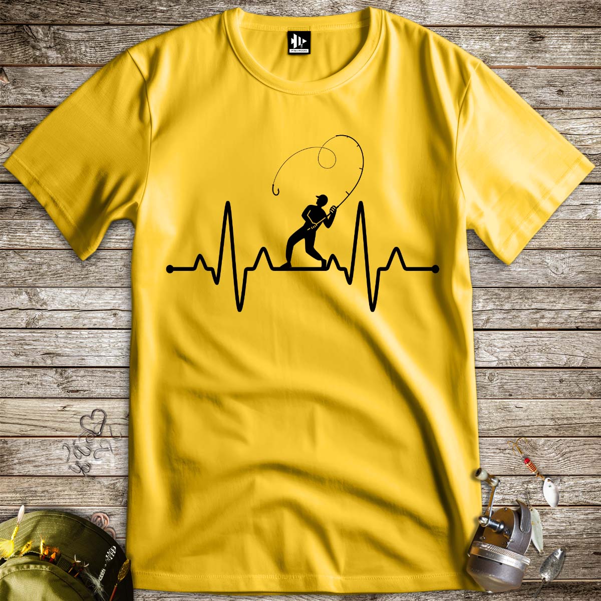 Fisherman's Heart Line Tee - FISH - ROOM LLC
