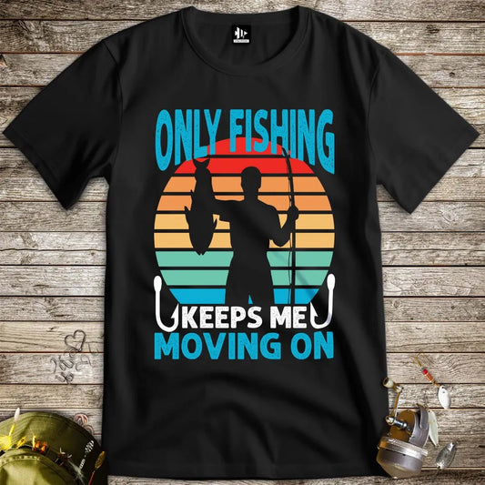 Fishing Keep Me Moving Tee - FISH - ROOM LLC