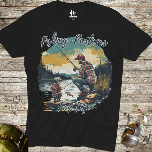 Fishing Partners for Life Tee - FISH - ROOM LLC