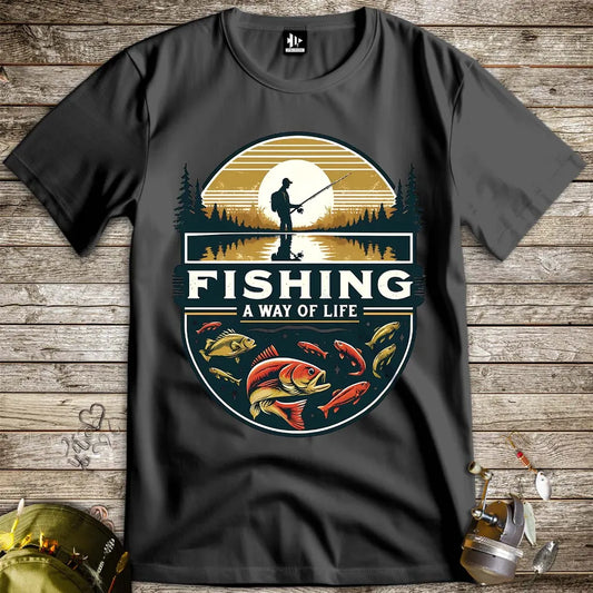 Fishing, Way of Life Tee - FISH - ROOM LLC