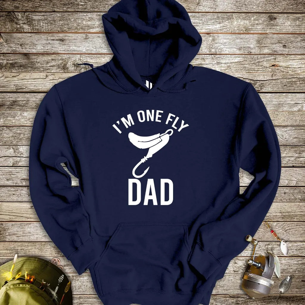 I'm One Fly Dad Hoodie - FISH - ROOM LLC