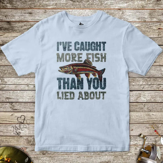 I've Caught More Fish Than You Lied About Tee for Kids - FISH - ROOM LLC