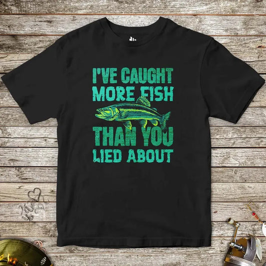 I've Caught More Fish Than You Lied About Tee for Kids - FISH - ROOM LLC