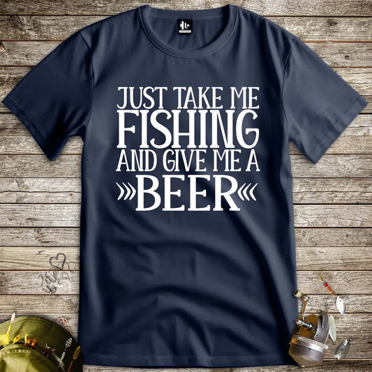 Just Take Me Fishing Tee - FISH - ROOM LLC