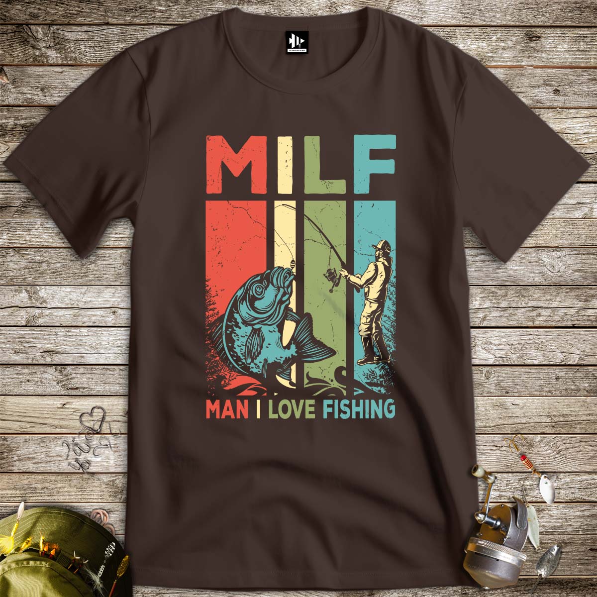 Man I Love Fishing Tee - FISH - ROOM LLC