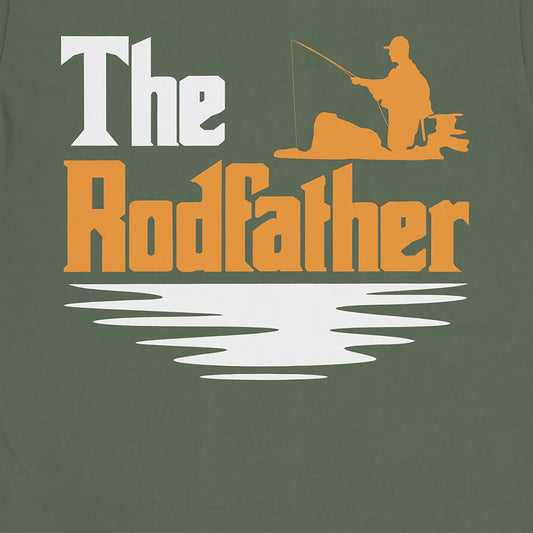 Military Green, The Rodfather Tee – fish-room