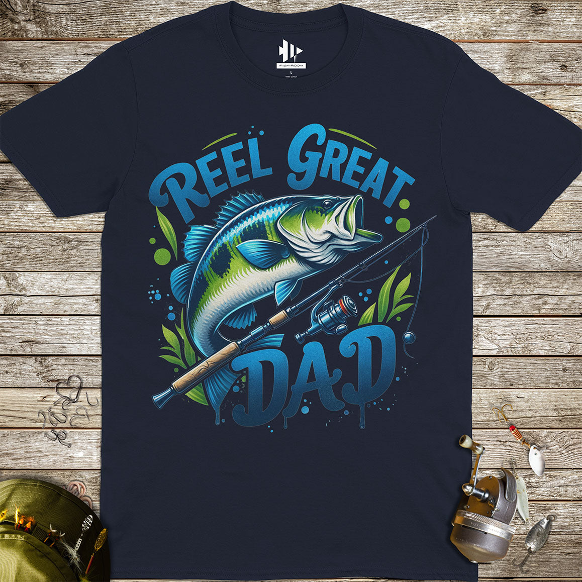 Reel Great Dad Tee
