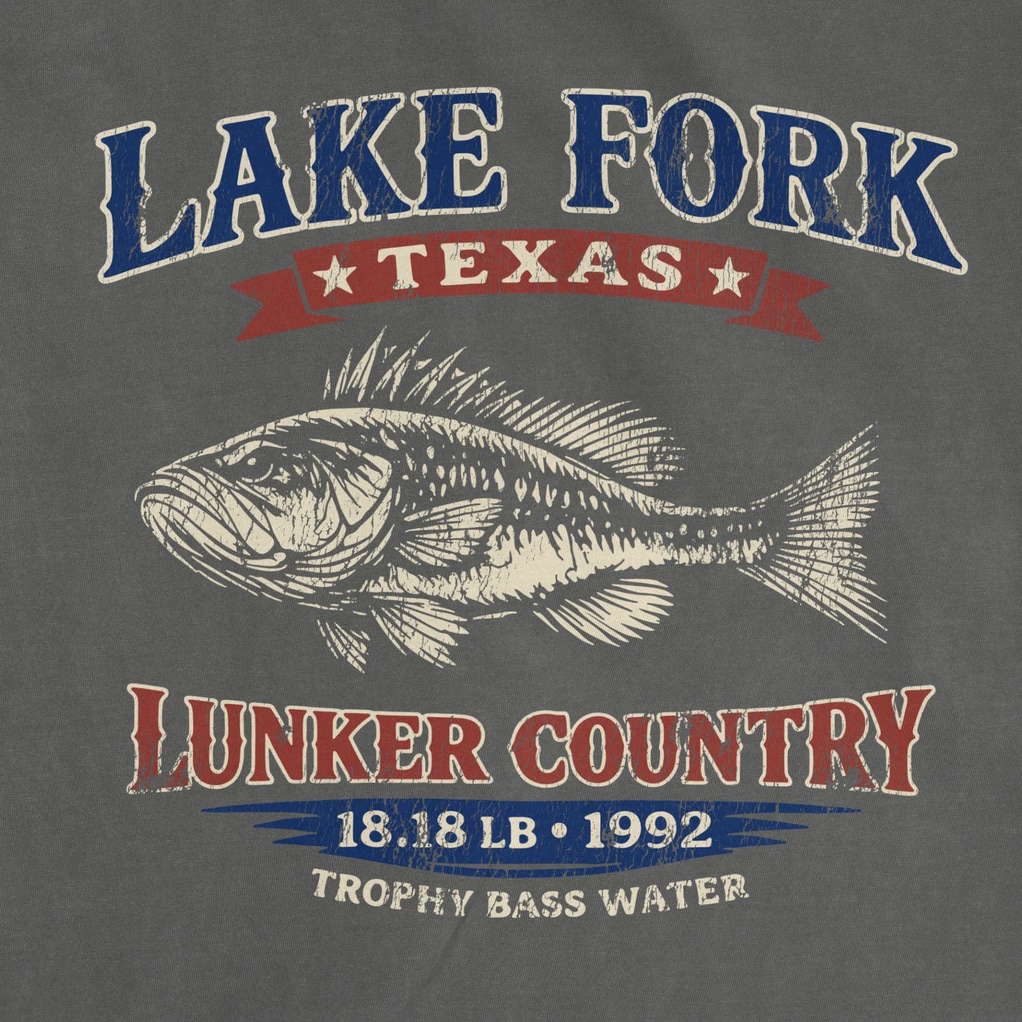 Pepper, Lake Fork Record Bass Tee – fish-room