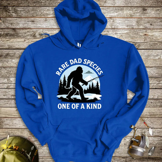 Rare Dad Species – One of a Kind Hoodie Royal Hoodie