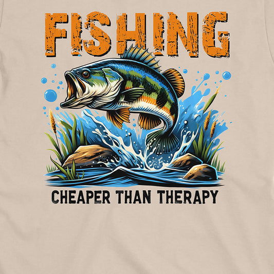 Sand, Cheaper Than Therapy Tee – fish-room
