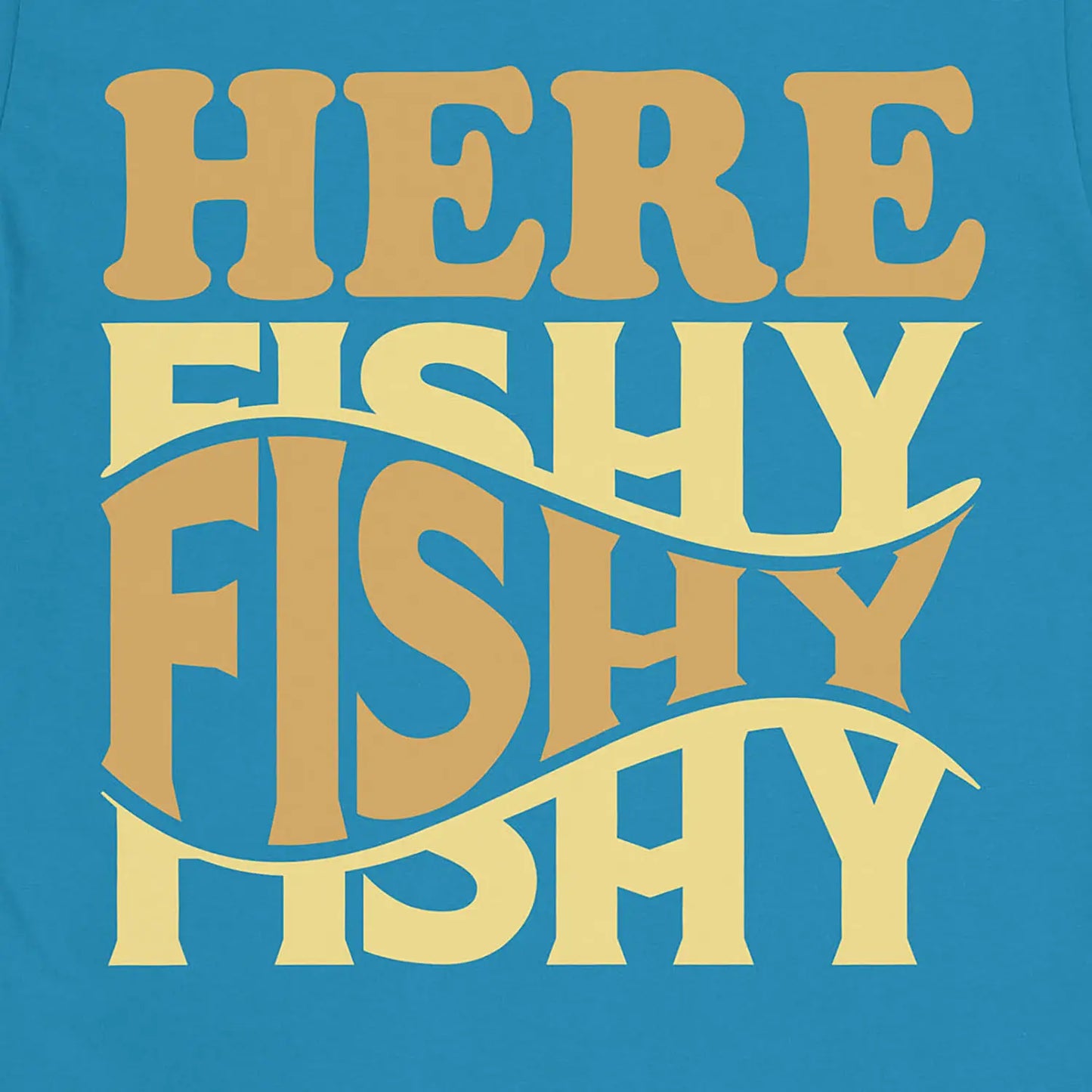 Sapphire, Here Fishy Fishy Tee – fish-room