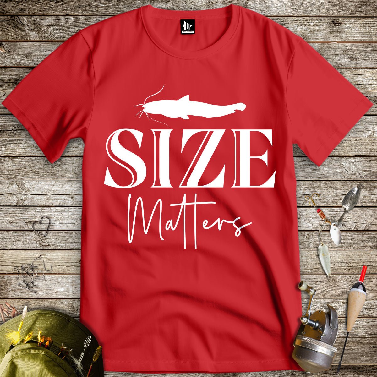 Size Matters Tee - FISH - ROOM LLC
