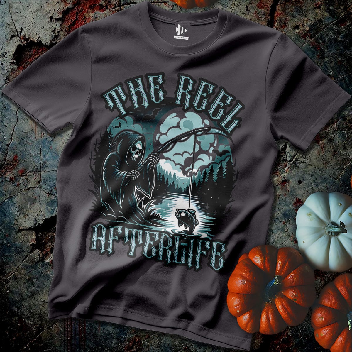 The Reel Afterlife Tee-funny fishing t shirt-FISH-ROOM LLC