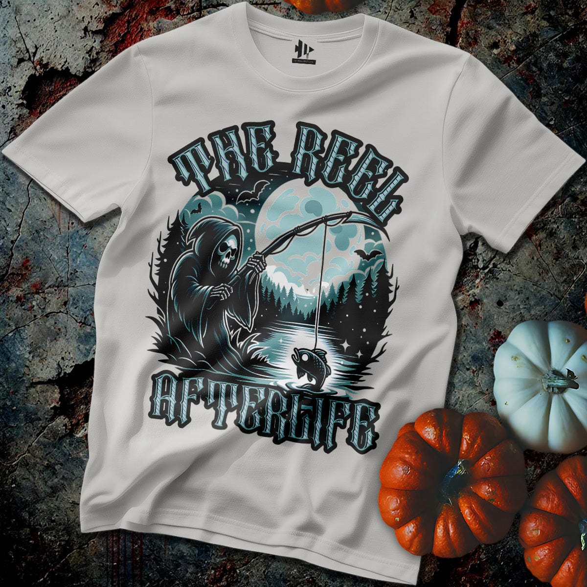 The Reel Afterlife Tee-funny fishing t shirt-FISH-ROOM LLC