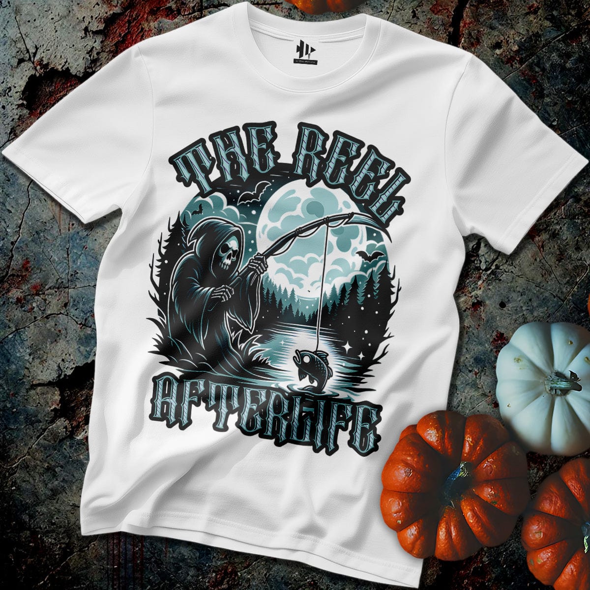 The Reel Afterlife Tee-funny fishing t shirt-FISH-ROOM LLC