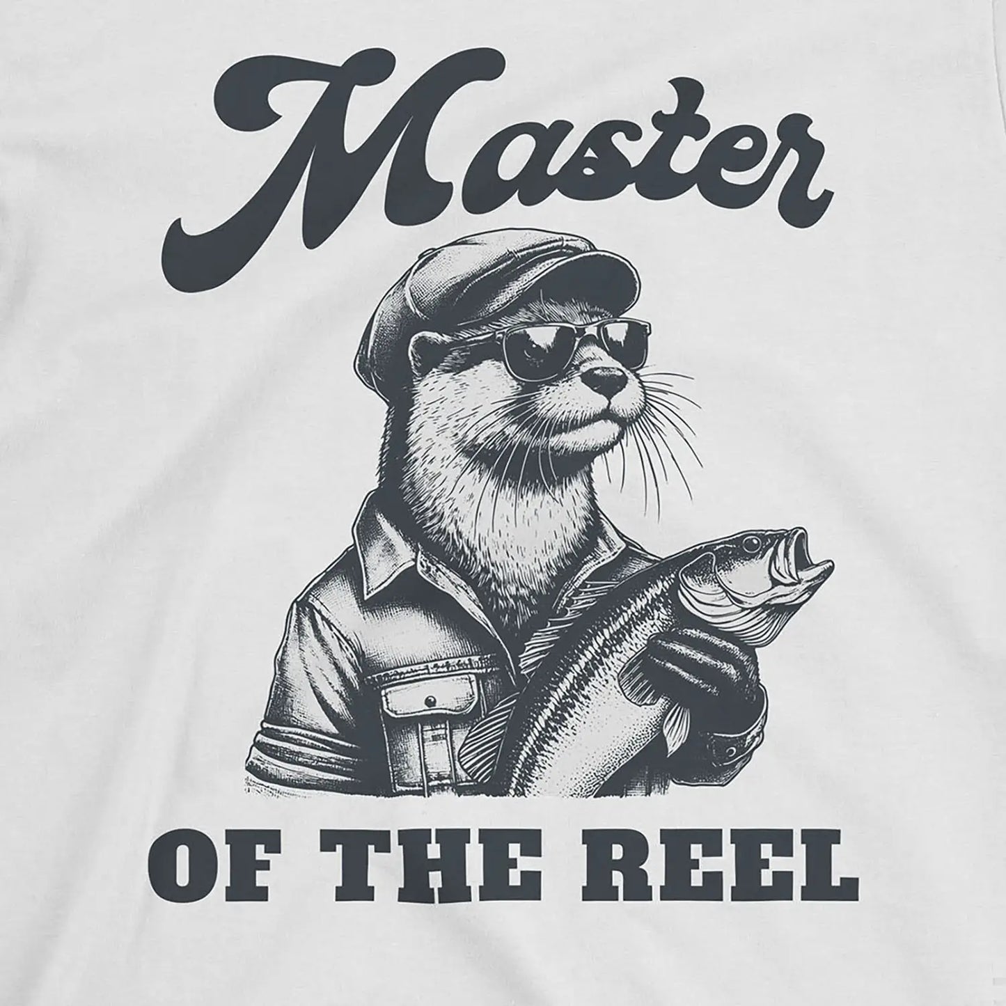 White, Master Of the Reel Tee – fish-room