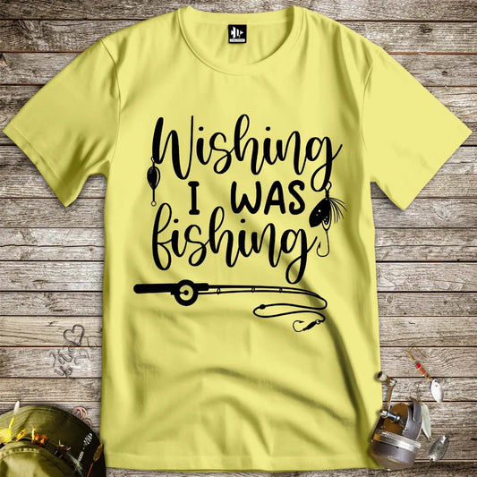 Wishing I was Fishing Tee - FISH - ROOM LLC