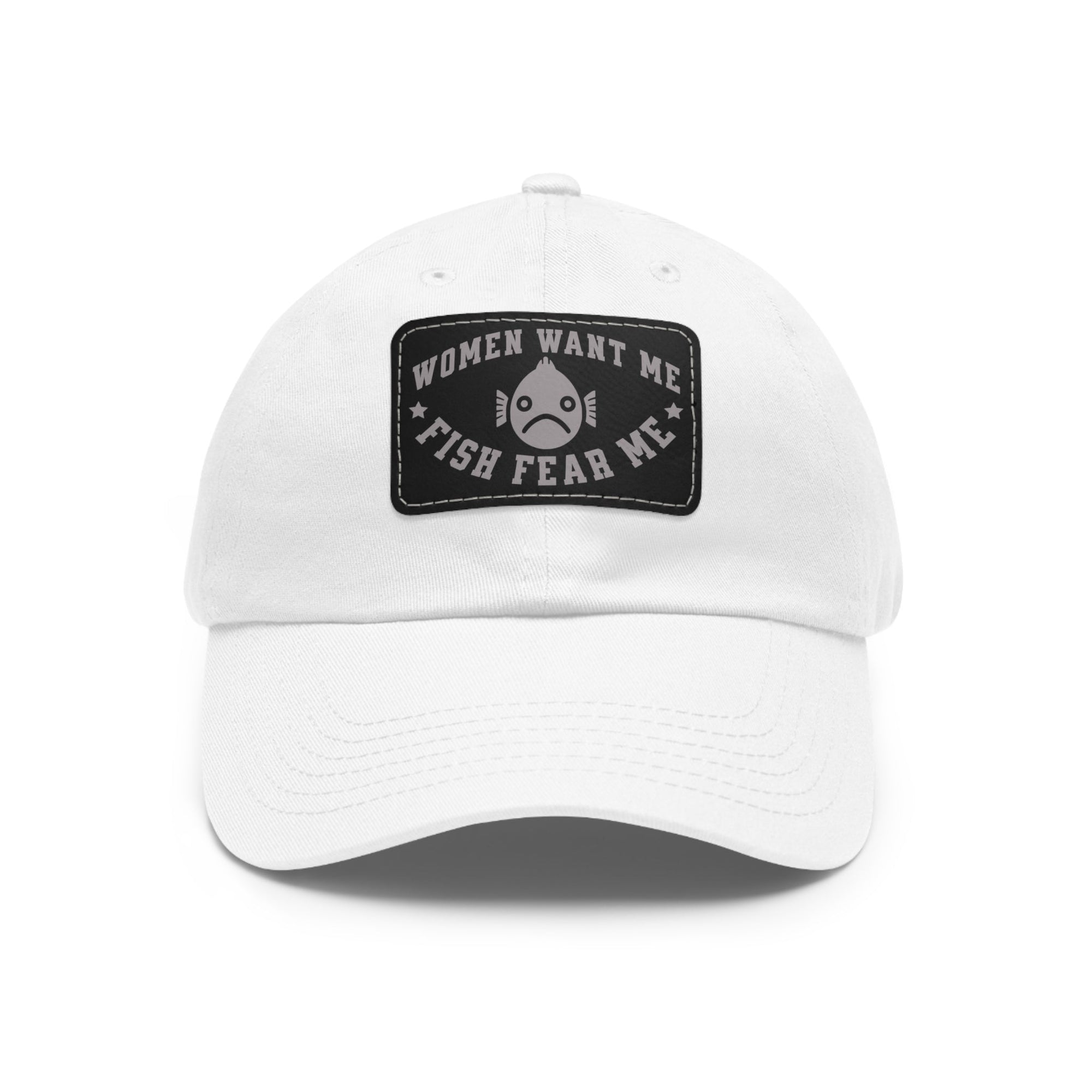 Women Want Me Fish Fear Me Dad Hat - FISH - ROOM LLC