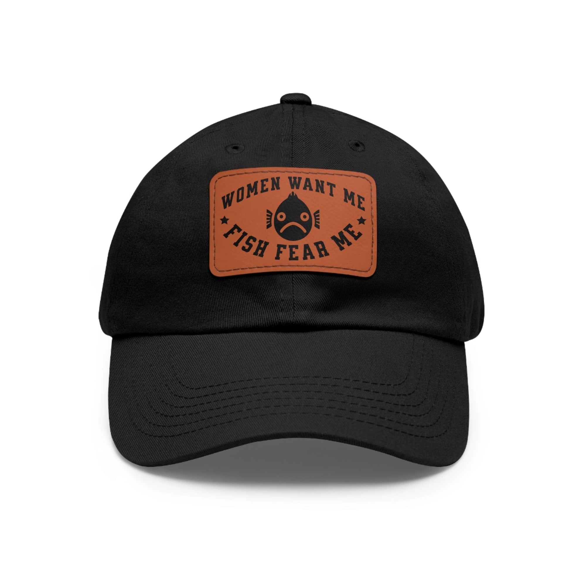 Women Want Me Fish Fear Me Dad Hat - FISH - ROOM LLC
