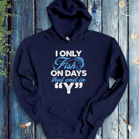 'Y’ - Day Fishing Hoodie - FISH - ROOM LLC