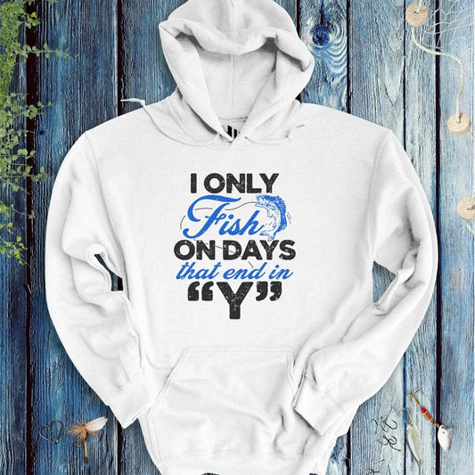 'Y’ - Day Fishing Hoodie - FISH - ROOM LLC