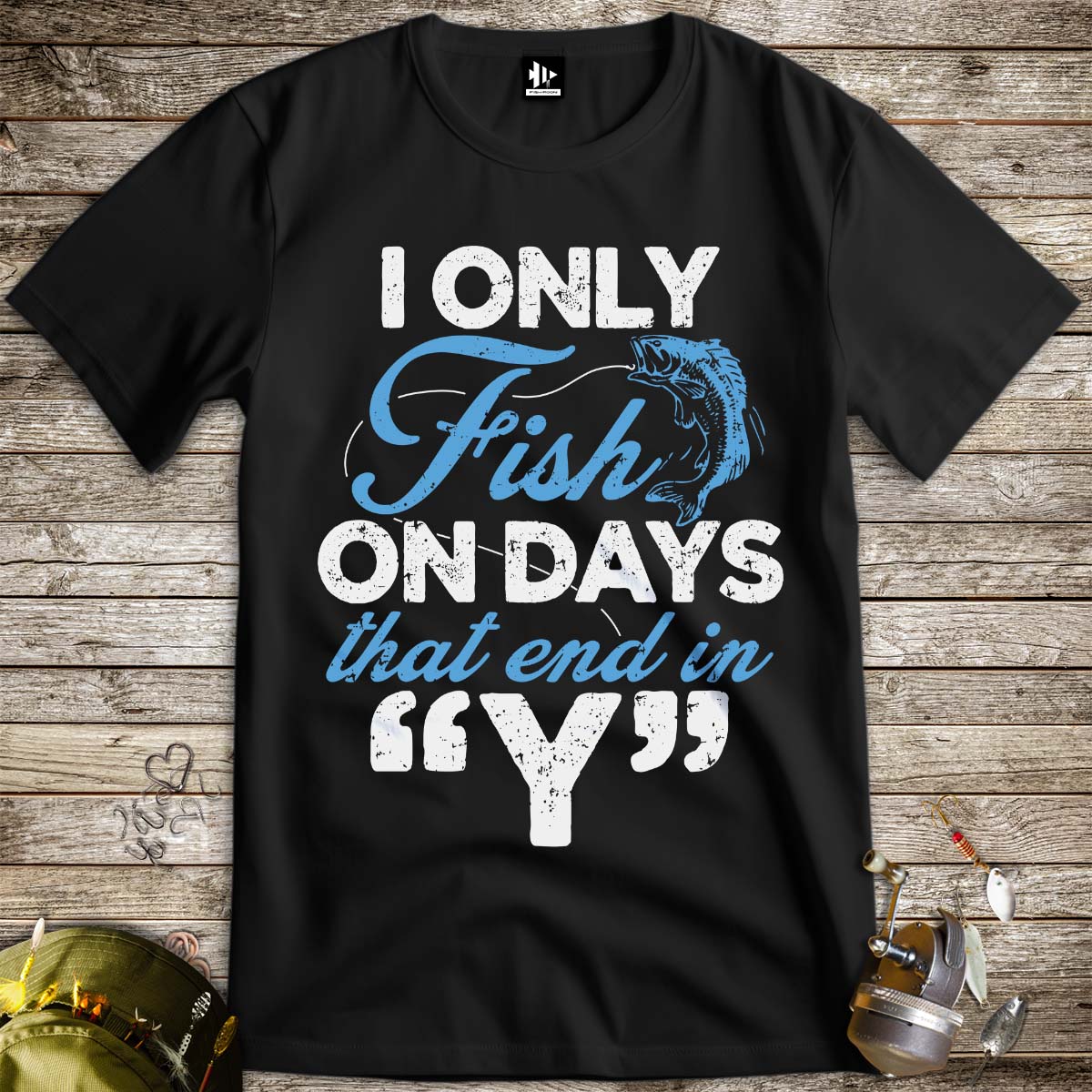 ‘Y’ - Day Fishing Tee - FISH - ROOM LLC
