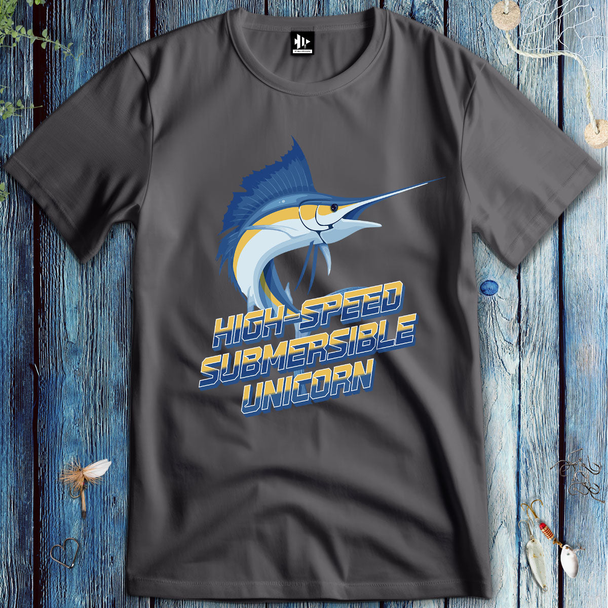 High-Speed Submersible Unicorn T-Shirt