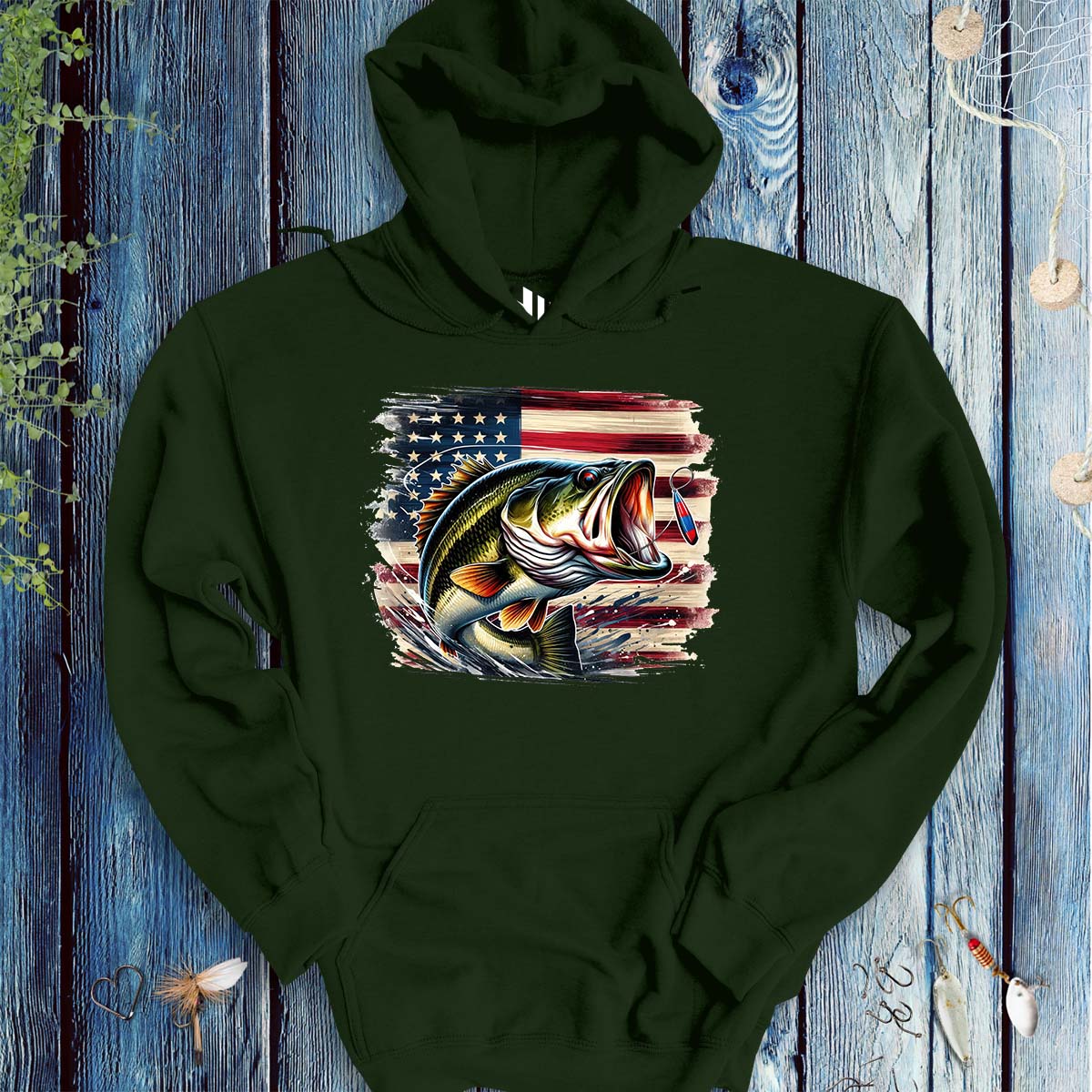 American Bass Hoodie