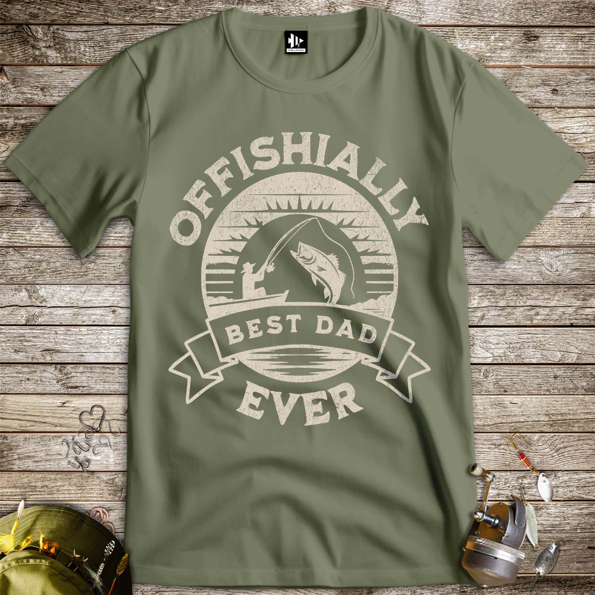 Offishially Best Dad Ever Tee