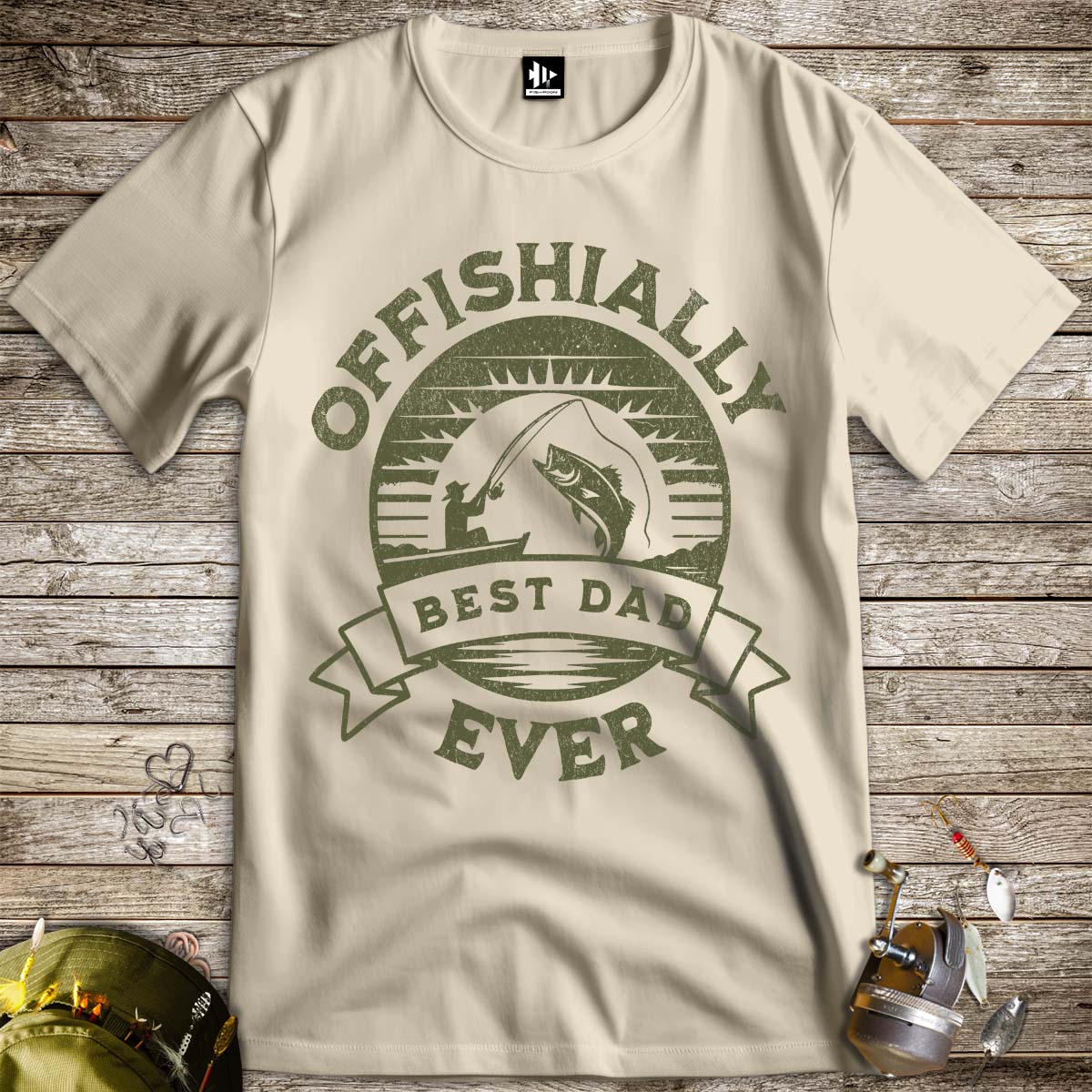Offishially Best Dad Ever Tee