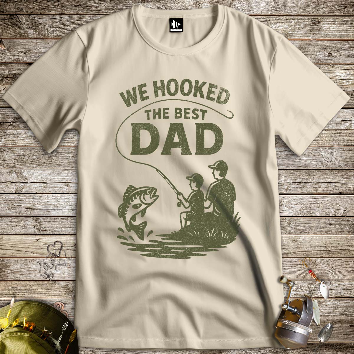 We Hooked the Best Dad Tee