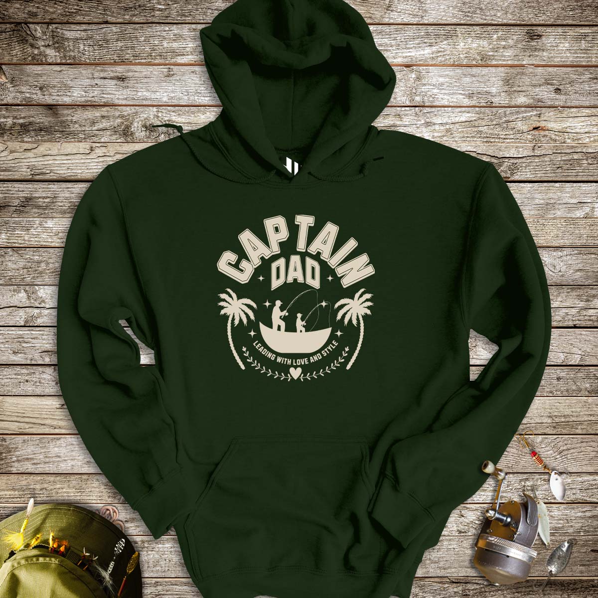 Captain Dad Hoodie