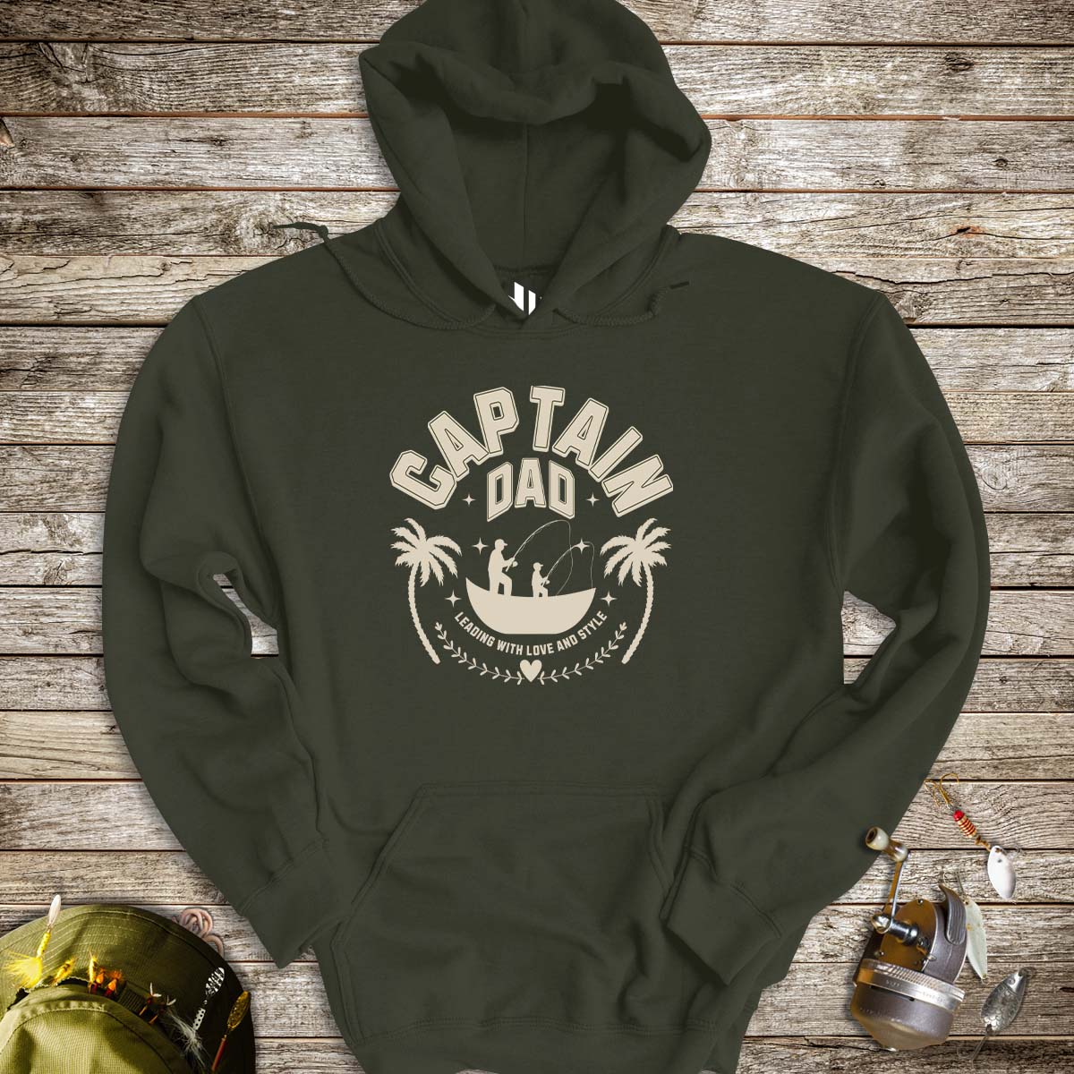 Captain Dad Hoodie