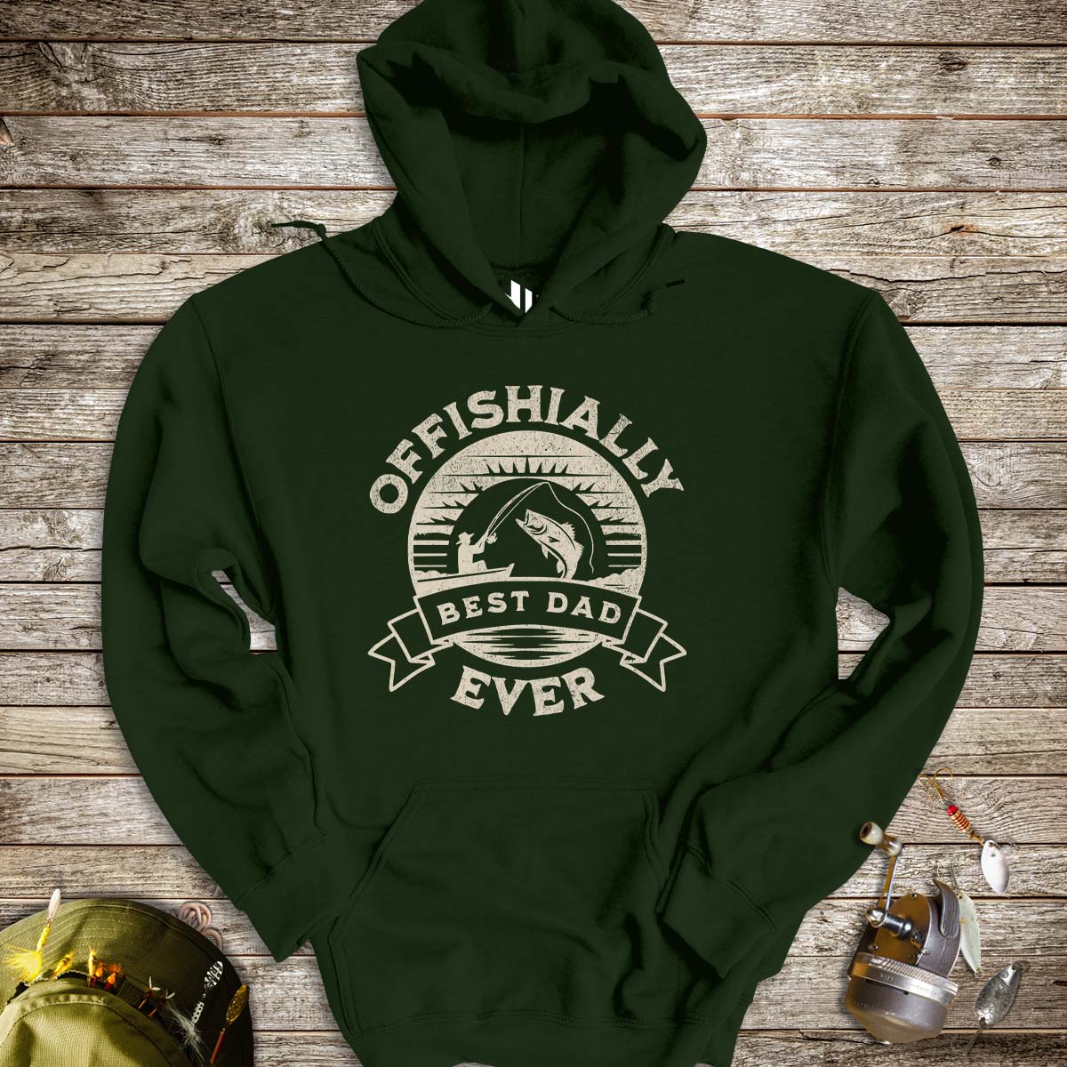 Offishially Best Dad Ever Hoodie