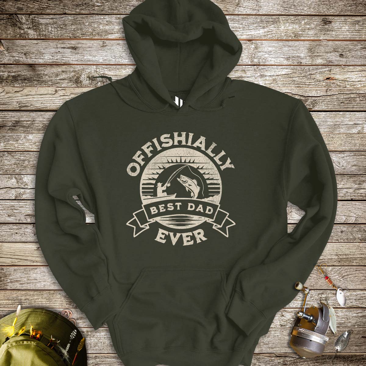 Offishially Best Dad Ever Hoodie