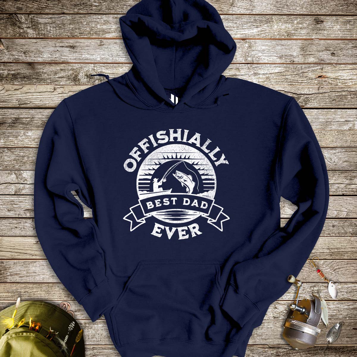 Offishially Best Dad Ever Hoodie