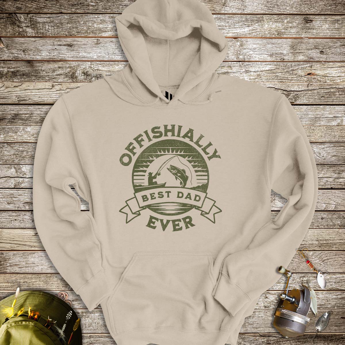 Offishially Best Dad Ever Hoodie
