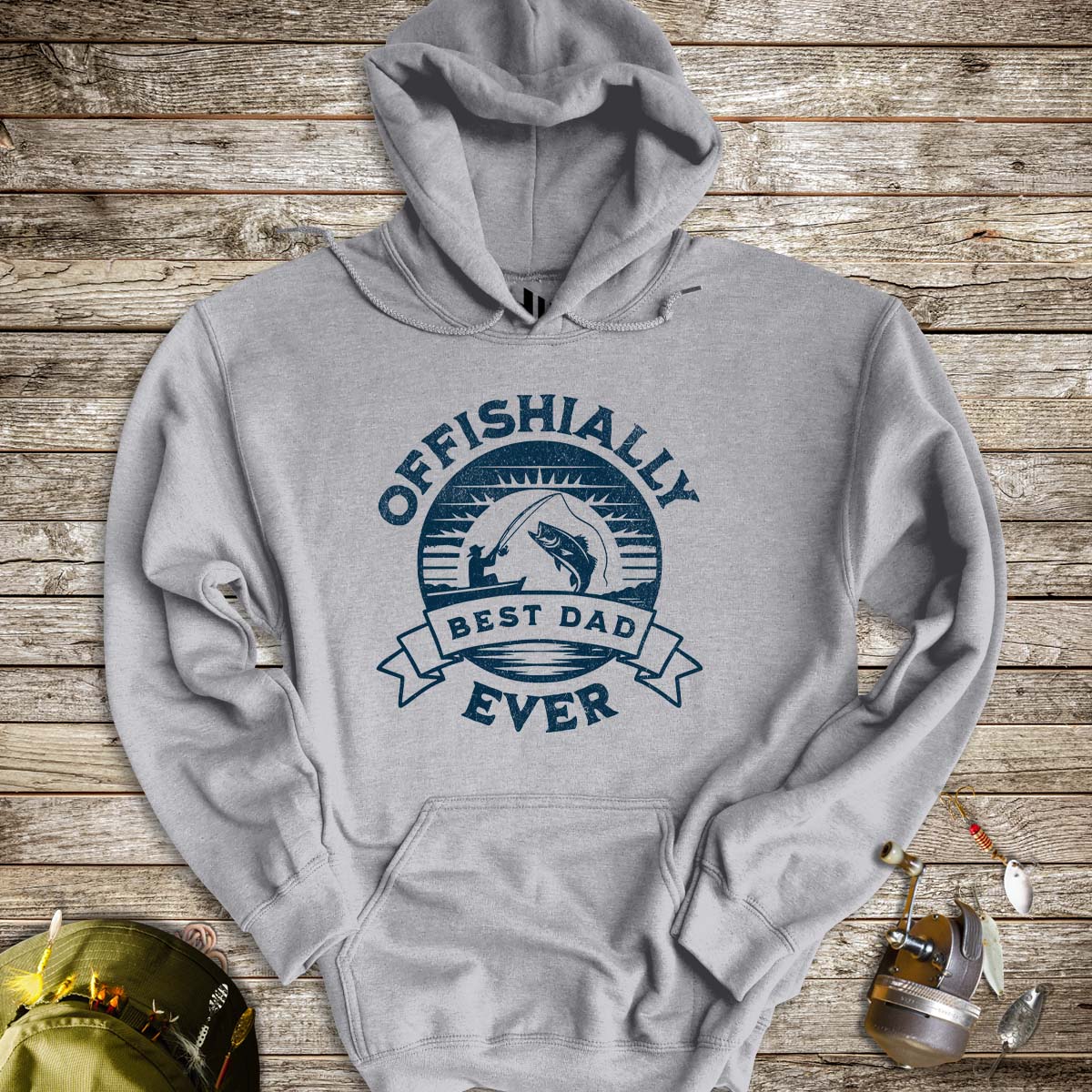Offishially Best Dad Ever Hoodie